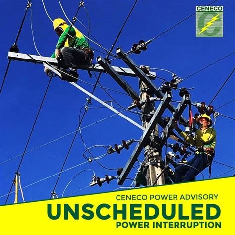 CENECO Advisory: Unscheduled Power Interruption – April 11, .
